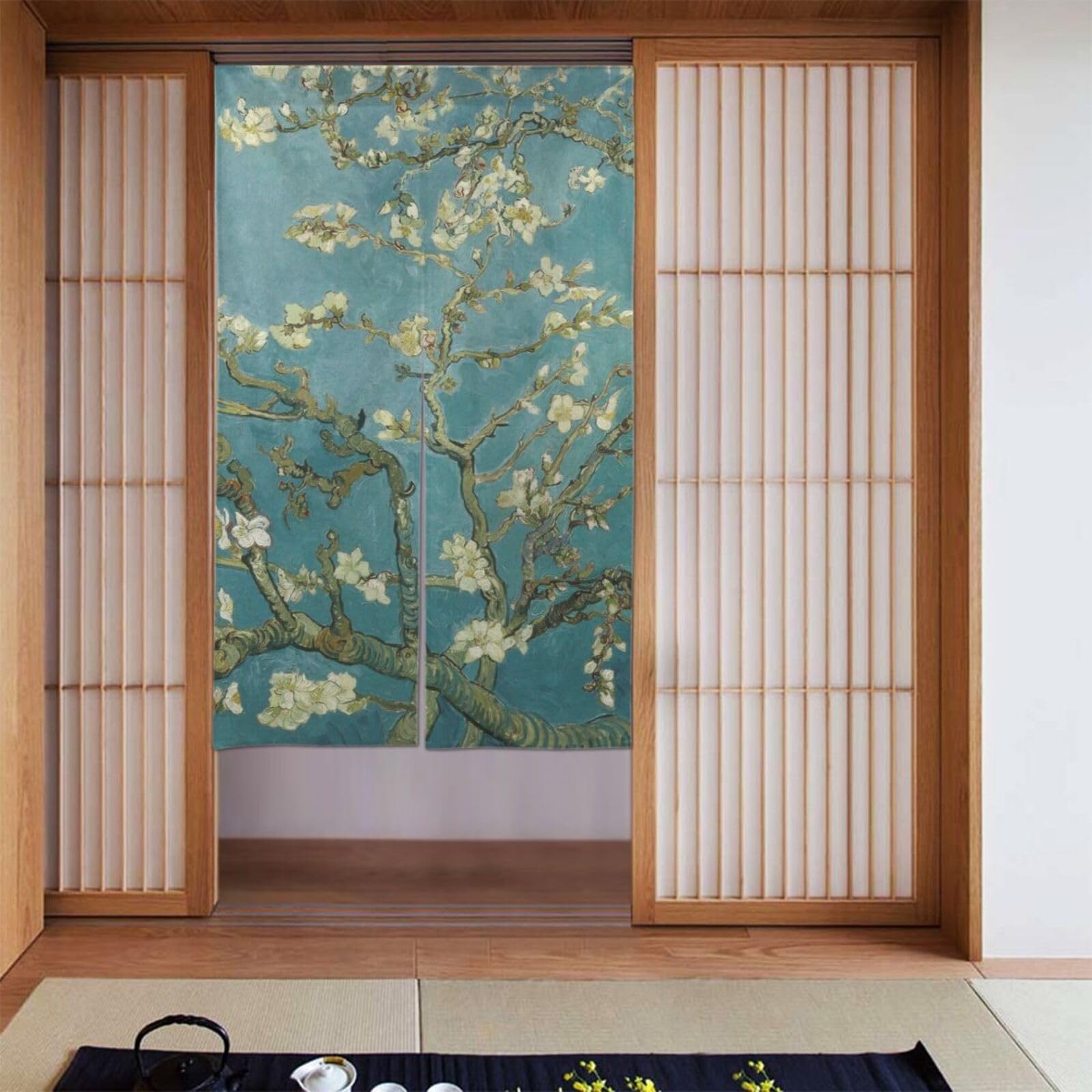 花ー2 花嫁暖簾のれん間仕切り